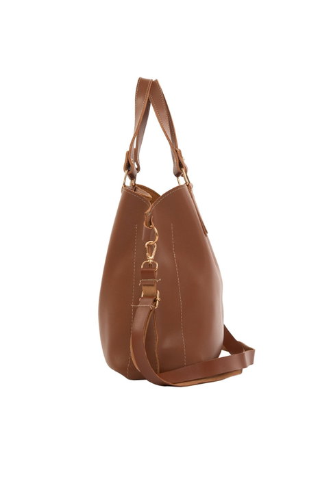 Zoozie Bags Bolso de Hombro Midi Camel